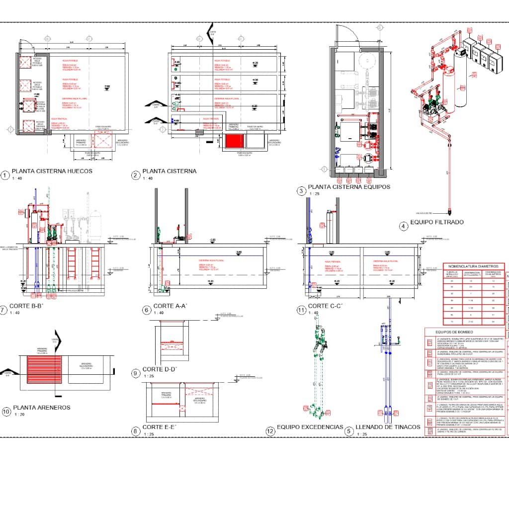 SERVICIO DISEÑO Y CÁLCULO DE INSTALACIONES HIDROSANITARIAS-INSTALACION REHÚSO